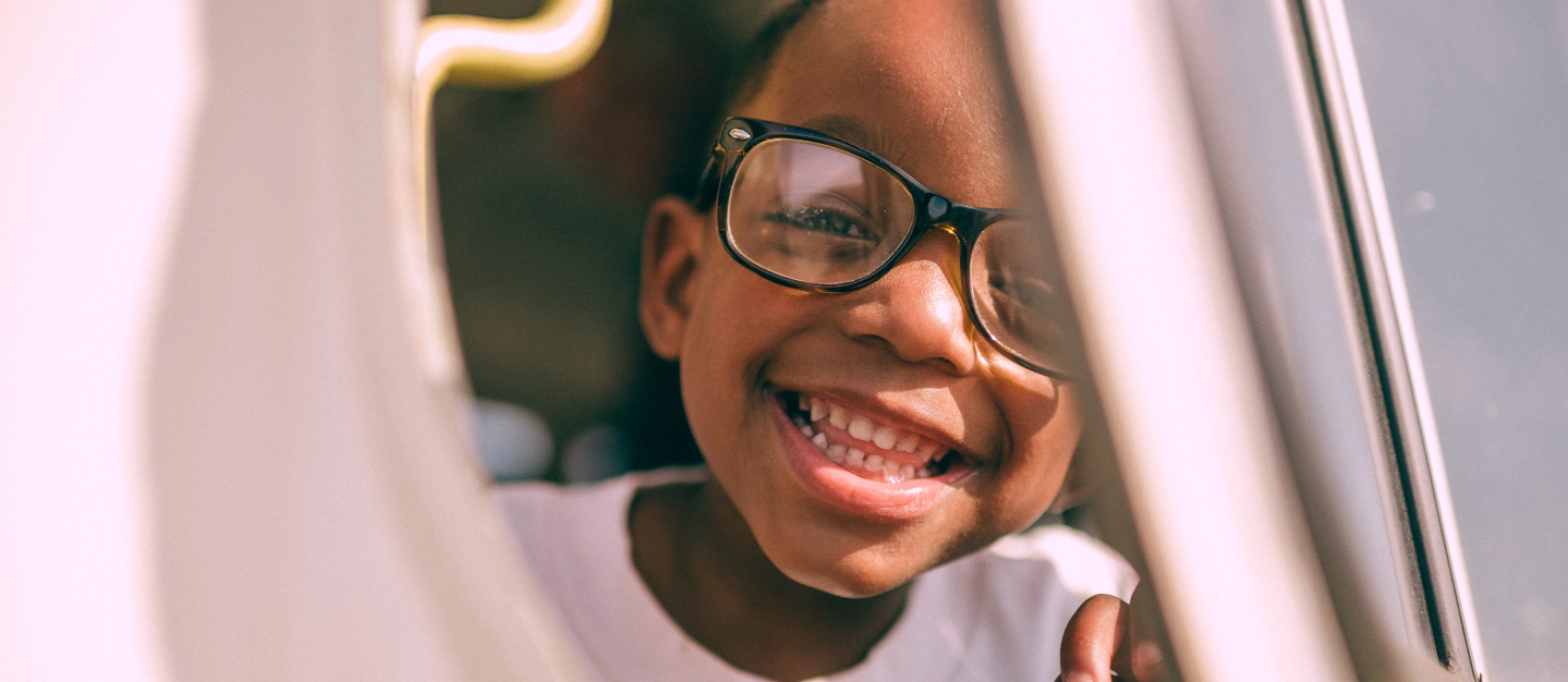 Boy Smiling Kansas Children's Service League helps children and families