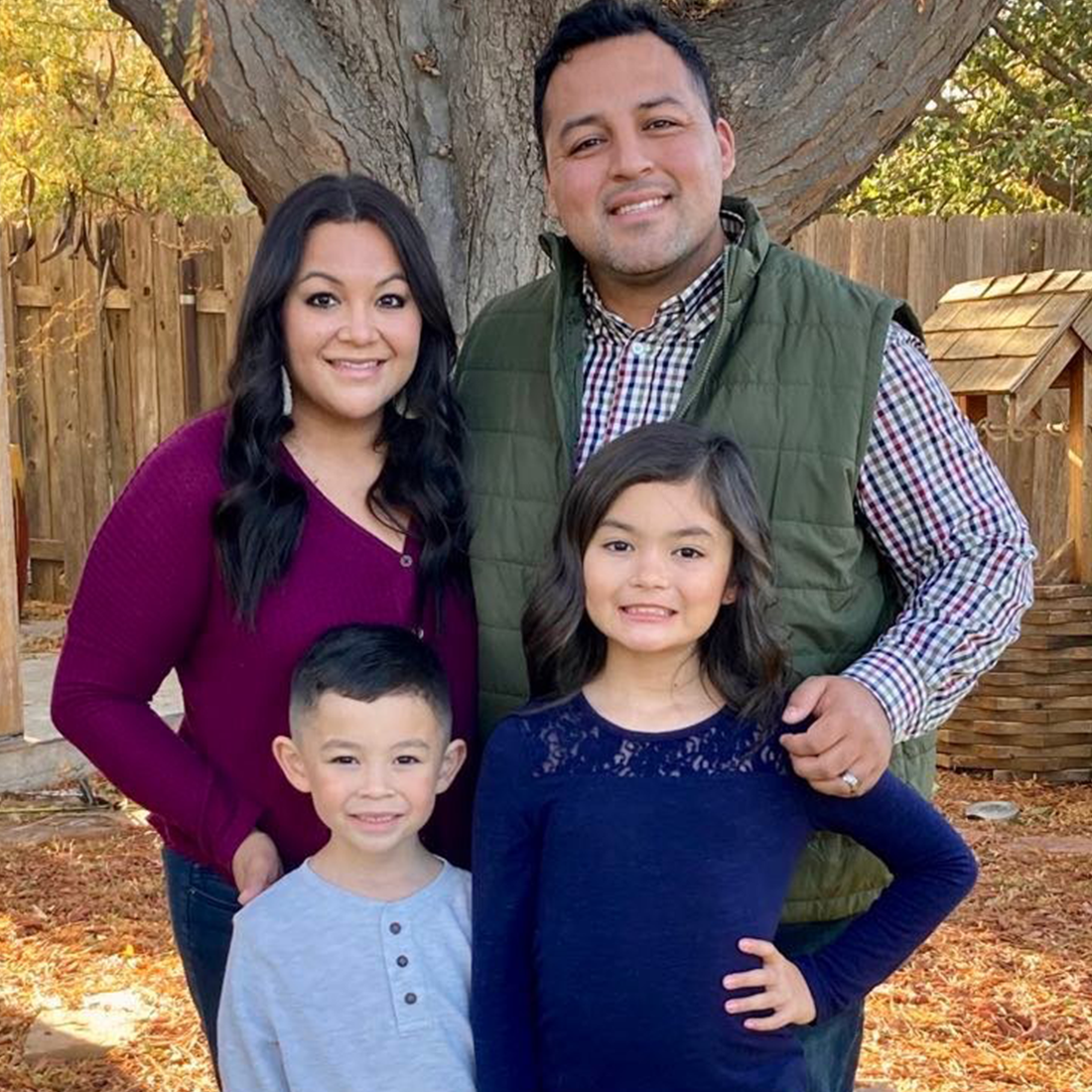 Marco Reyes and family