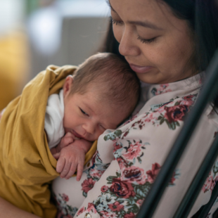 Soothing crying baby