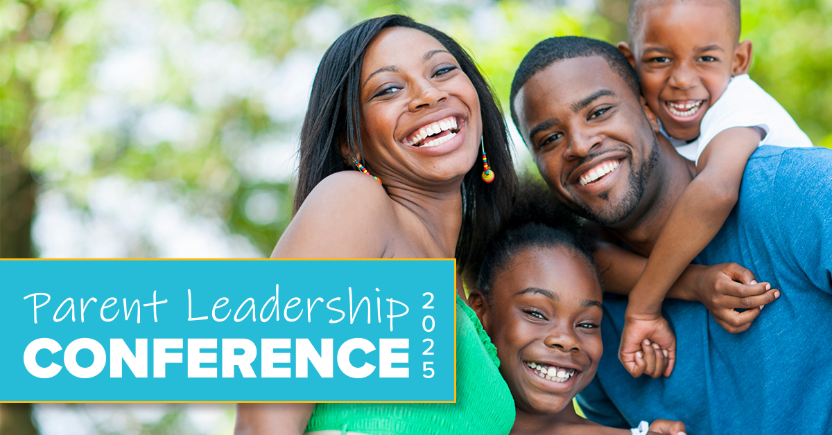 Parent Leadership Conference, smiling family