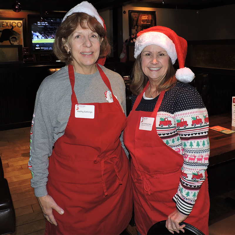 KCSL Red Stocking Breakfast Kansas City volunteers 2025
